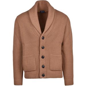 Drumohr, Heren, Truien, Bruin, Maat: M Wol,