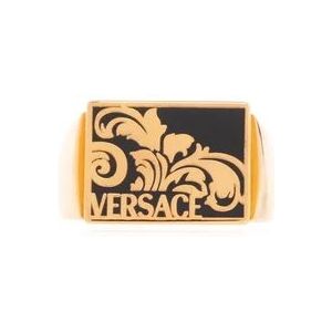 Versace Palmette ring , Yellow , Heren , Maat: 62 MM