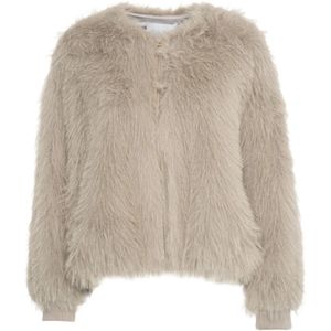 Kaos, Dames, Jassen, Grijs, Maat: M Poliester,