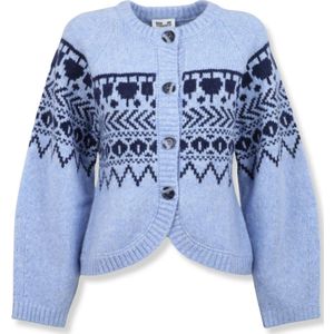 Baum und Pferdgarten, Dames, Truien, Blauw, Maat: S Wol,