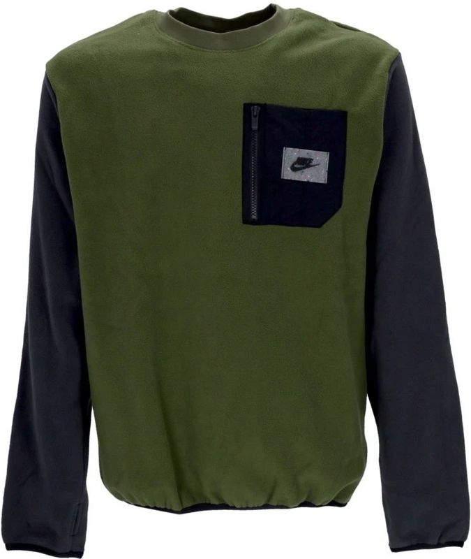 Nike - Sportswear Therma-FIT - Sweatshirt - Thermische Fleece - Zwart