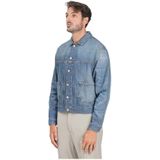 Tommy Jeans Tussenjas  blauw denim