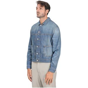 Tommy Jeans Tussenjas  blauw denim
