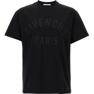 Givenchy, Heren, Tops, Zwart, Maat: L