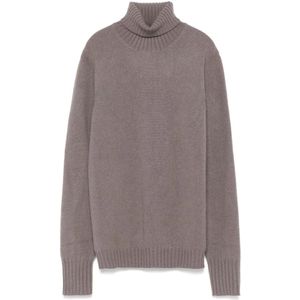 Drumohr, Heren, Truien, Grijs, Maat: 2XL Kasjmier,