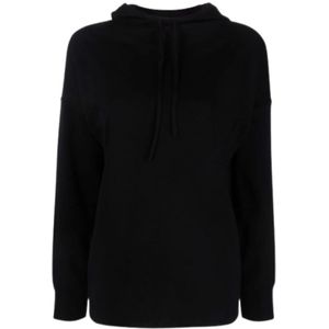Max Mara, Dames, Sweatshirts & Hoodies, Zwart, Maat: XS