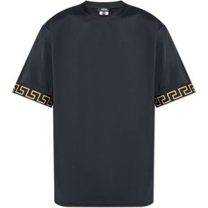 Versace, Heren, Tops, Zwart, Maat: XL