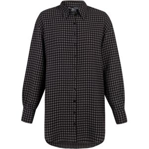 Cortana, Dames, Blouses & Shirts, Grijs, Maat: 2XS Wol,