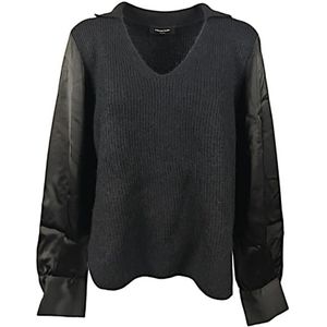 Fabiana Filippi, Dames, Truien, Zwart, Maat: M Satijn,