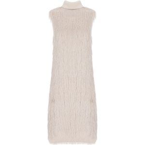 Peserico, Dames, Jurken, Beige, Maat: XS