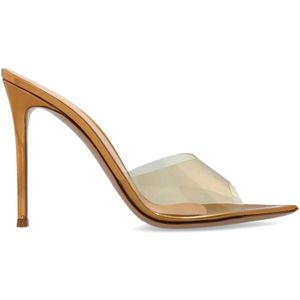 Gianvito Rossi, Dames, Schoenen, Geel, Maat: 38 1/2 EU Leer,