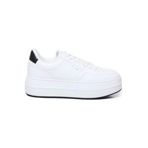 Hogan Sneakers met contrastnagel en dikke zool , White , Dames , Maat: 36 1/2 EU