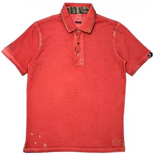 Bob, Heren, Tops, Rood, Maat: XL Katoen,