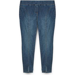Fiorella Rubino, Dames, Jeans, Blauw, Maat: L Katoen,