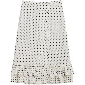 Valentino, Dames, Rokken, Beige, Maat: 2XS