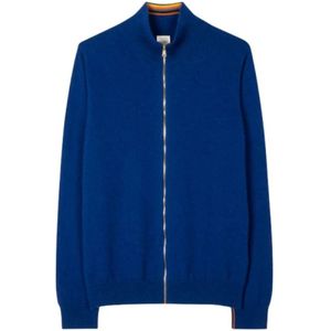 Paul Smith, Heren, Truien, Blauw, Maat: L Kasjmier,