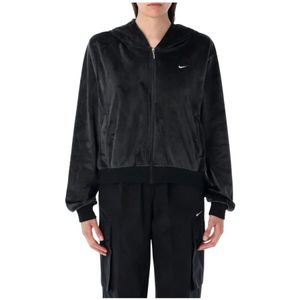 Nike, Dames, Sweatshirts & Hoodies, Zwart, Maat: M