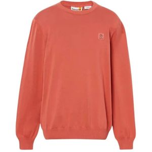 Timberland, Heren, Truien, Bruin, Maat: S Katoen,