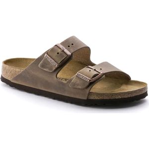 Birkenstock, Heren, Schoenen, Bruin, Maat: 41 EU Leer,