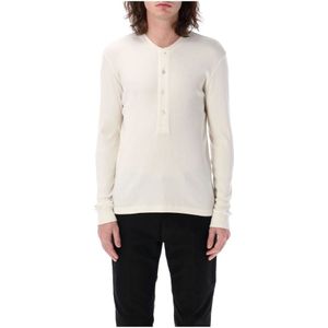 Tom Ford, Heren, Tops, Beige, Maat: XL Katoen,