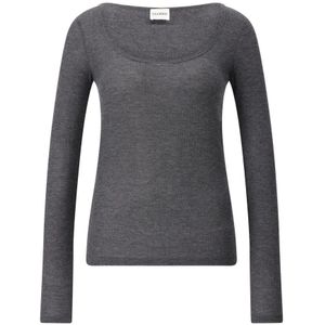 Closed, Dames, Truien, Grijs, Maat: L Kasjmier,