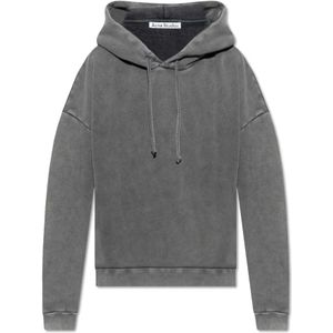 Acne Studios, Heren, Sweatshirts & Hoodies, Grijs, Maat: L Katoen,