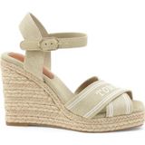 Tommy Hilfiger - FW0FW08668 - Espadrilles - Beige - Katoen - Casual