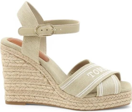 Tommy Hilfiger - FW0FW08668 - Espadrilles - Beige - Katoen - Casual