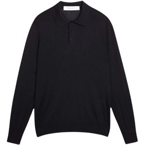 Golden Goose, Heren, Truien, Zwart, Maat: S Wol,