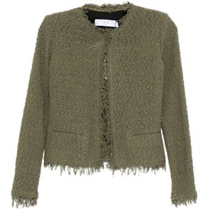 Iro, Dames, Truien, Groen, Maat: XS Katoen,