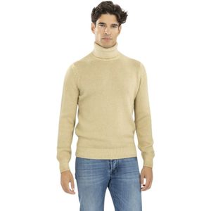 Filippo De Laurentiis, Heren, Truien, Beige, Maat: L Zijde,
