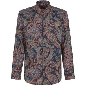 Etro, Heren, Overhemden, Veelkleurig, Maat: 5XL