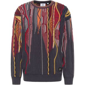 Carlo Colucci, Heren, Truien, Veelkleurig, Maat: XL