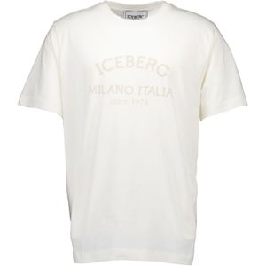 Iceberg, Heren, Tops, Wit, Maat: XL Jersey,