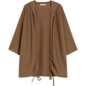 Max Mara, Dames, Truien, Bruin, Maat: L Wol,