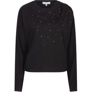 Dante 6, Dames, Tops, Zwart, Maat: XS Katoen,