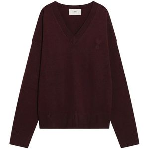 Ami Paris, Heren, Truien, Rood, Maat: XL