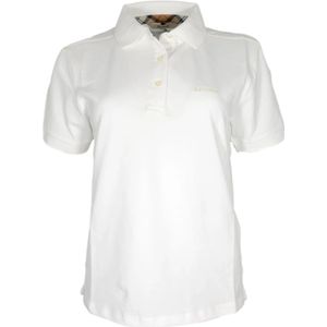 Barbour, Dames, Tops, Wit, Maat: S Katoen,