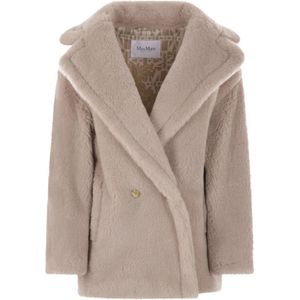 Max Mara, Dames, Jassen, Beige, Maat: S Zijde,