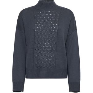Kaos, Dames, Truien, Grijs, Maat: L Wol,