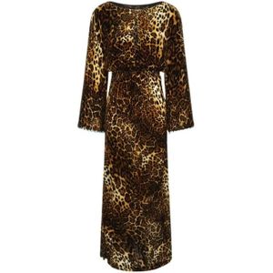 Roberto Cavalli, Dames, Jurken, Bruin, Maat: S Zijde,