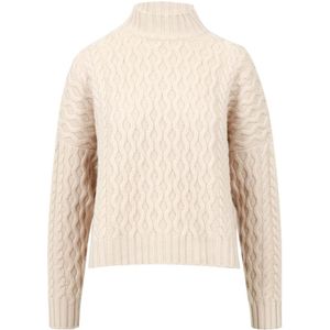 Weekend Max Mara, Dames, Truien, Beige, Maat: M Wol,