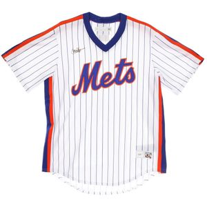 Nike MLB Cooperstown Baseball Jack Wit/Royal , White , Heren , Maat: S