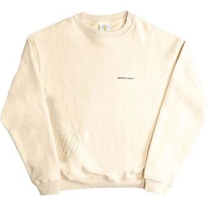 Bram's Fruit, Heren, Sweatshirts & Hoodies, Beige, Maat: M Jersey,