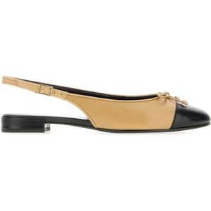 Tory Burch, Dames, Schoenen, Oranje, Maat: 41 EU Leer,