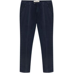 Roy Roger's, Heren, Broeken, Blauw, Maat: W35 Gabardine,