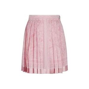 Versace Short Skirts , Pink , Dames , Maat: XS