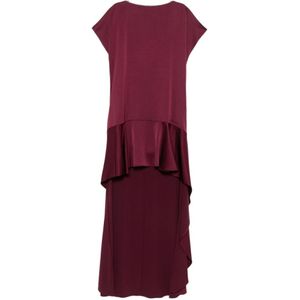 Karl Lagerfeld, Dames, Jurken, Rood, Maat: XS Satijn,