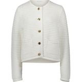 Betty & Co - Gebreid Vest - Wit - Dames