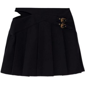Versace Jeans Couture, Dames, Rokken, Zwart, Maat: S